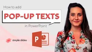 Как добавить всплывающий текст в PowerPoint
