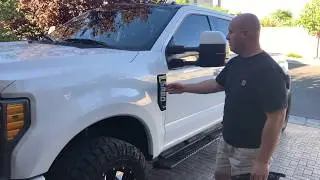 How to remove Ford fender badges on F350
