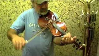 Russ Weeks playing Paul White's first hand made fiddle