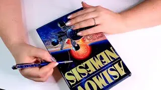 ASMR ✨ Book Tracing and Scratching, Page Turning/ No Talking