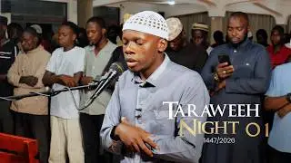 TARAWEEH 1447/2026 | Muwada Swalahuddiin | Night 01