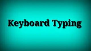 Keyboard Typing Sound Effects No Copyright  Free Download | Trilingual Vlogs