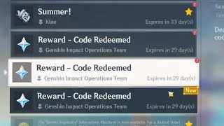 Genshin Impact Livestream 3.8 Redeem Code 23/06/23