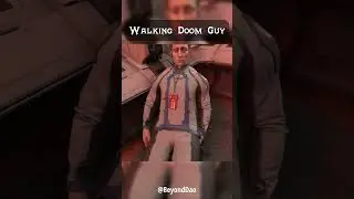 Walking Doom Guy 🔥 People's Reaction to the Doom Slayer | #shorts