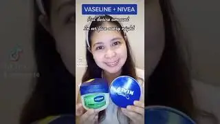 WHEN VASELINE AND NIVEA MAKES MY DAY |#Shorts ||Erros Batalla