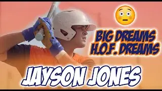 Jayson Jones with HALL OF FAME Dreams!