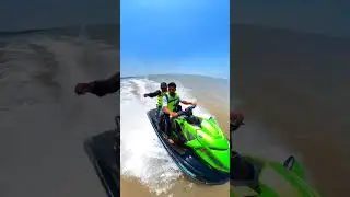 Jetske ride juhu beach 🏖️ Mumbai #shortvideo #juhuchaupati #subscribe #jetski