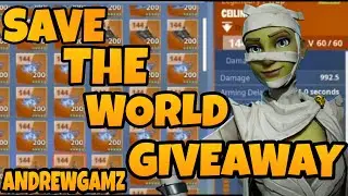 Fortnite STW giveaway invofills - Use code AGAMZ #144 #dropbox #Live #invofills