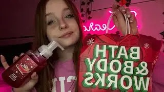 ASMR Bath & Body Works Haul | Close Up Whisper ❤️