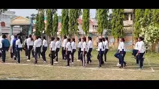 Akna unionhigh school NCC telling practice