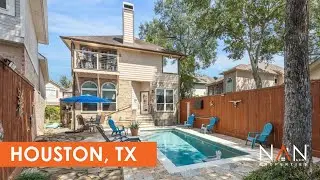 Tour This Stunning Home with Pool in Houston Texas!