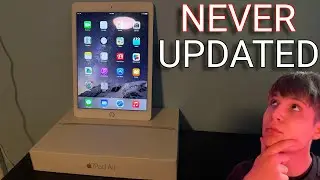 Unboxing a NEVER UPDATED OPEN BOX iPad Air 2! (iOS 8)