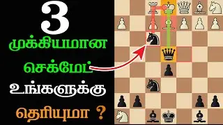 3 smothered Checkmate Traps ,Chess Opening Tricks to Win Fast, Short Games, Moves, Tactics & Ideas