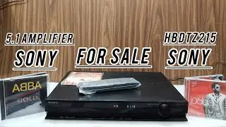 SONY HBD TZ215 MODEL 5.1 CD HOME THEATER AMPLIFIER #forsale #vintage #cd