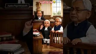 &ldquo;yogi vs Lalu vs nitis 😂 | Indian Political Comedy Cartoon Shorts#funny #comedy #comedyshorts #shots