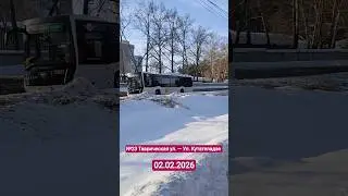 НефАЗ-5299-40-57 (CNG) № 12021 следует по Русской улице
