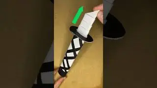 РАСКЛАДНОЙ САМУРАЙСКИЙ МЕЧ 🔥😍 #diy #самоделки
