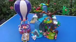 Обзор Конструктор LEGO Friends Джунгли: спасение тигра на воздушном шаре 302 дет (41423) из Rozetka