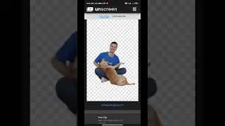 Video Background Remove Single Click | Change Video Background without Green Screen | UnScreen
