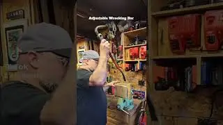 Our adjustable wrecking bar isn't your old standard prybar.