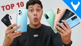 TOP 10 MELHORES celulares para COMPRAR e usar em 2023!
