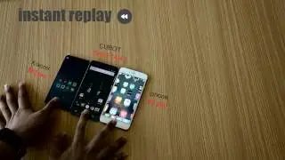 Cubot Cheetah 2 VS Xiaomi Mi5 Pro VS Iphone 6s Plus | Fingerprint scanner speed test