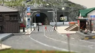 2023 bullet no.6 The Station of Osen Town #trainmodel #nscale #trainlayout@Dixin-Nscale-PnP