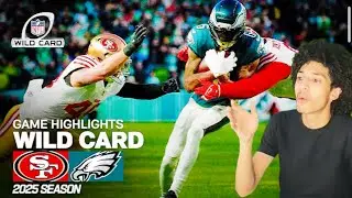 NONSTOP.GAVIN reacts to - 49ers vs Eagles Game Highlights | 2025 NFL Season Wild Card Round 🏈