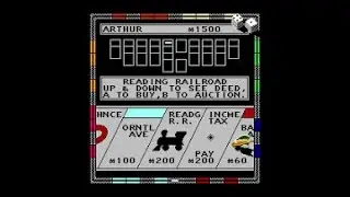 Alex Chiu wants everybody to play Monopoly (NES) It blew my mind!