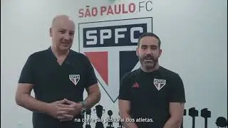 Confira o Dr. Gregory, CEO da Alignmed Brasil e o fisioterapeuta do SPFC. 🔴⚫⚪
