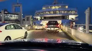 Поездка на пароме #интересно #лодка #БританскаяКолумбия