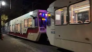 TriMet MAX Light Rail Train 235 and 252