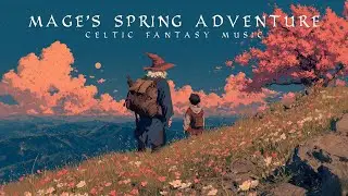 Mage's Spring Adventure - Fantasy Celtic Ambience | Relaxing Medieval Music
