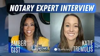 Expert Notary Interview with Amber Gist (Amber The Notary)