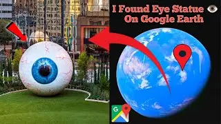 I Found a Mysterious Eye Statue on Google Earth Old Maps 🌎#googlemaps #googleearth #viralvideo 
