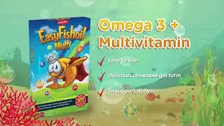 Omega-3 + Multivitamin, Made Easy | EasyFishoil Multi EasyChews