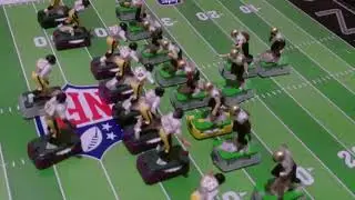 Watch the tightend plows ahead for a first down 