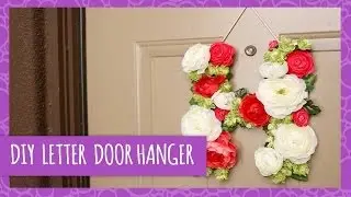 DIY Floral Door Hanger - HGTV Handmade