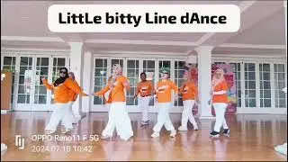 LITTLE BITTY  -  Line Dance //  Beginner // CaeciLia M Fatruan // Demo TMS
