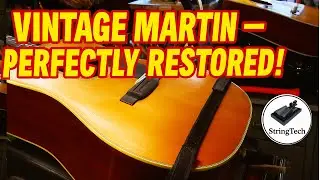 1970s Martin Guitar &mdash; Tuning Issues Solved & Setup Restored