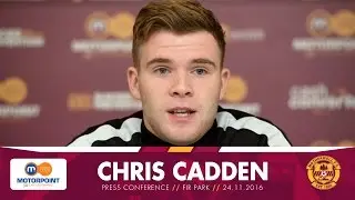 PRESS I Chris Cadden pre Hearts
