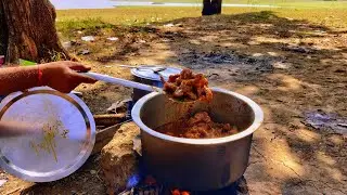 Village Style Mutton Curry / Mutton Curry at River side / Mutton Curry for Party  By Sunday Cooking.