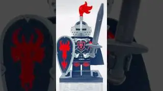 LEGO cas524 Minifigure Castle - Dragon Knight (year 2013) #lego #minifigure #legocastle