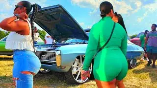 MIDWEST FEST 9 CARSHOW 2K25 INDIANAPOLIS, INDIANA BIG RIMS / NAP TOWN / CUSTOM CARS / AMAZING WHIPS