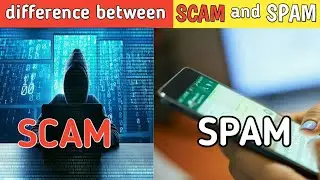 difference between scam and spam | amazing fact | #shorts