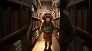 Miko the monkey helps poor kids... #3danimation #shortvideo #shorts #monkey