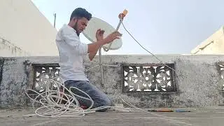 Ek chatri see 2 conection #ddfreedishdd#subscribe#tecnical#video