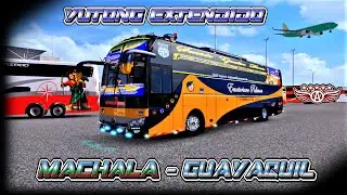 Ecuatoriano Pullman #35 / Ruta: Machala - Guayaquil / Yutong Extendido