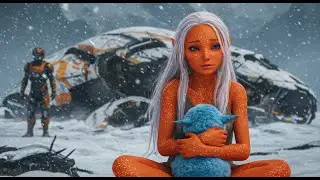 Cuddling Her Alien Pet, She Waited for Death&mdash;But a Human Hero Arrived Just in Time | HFY | Sci-Fi