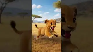 L for Lion | Cute Jungle Alphabet Animation | ABC learning for kids #aivideo #kidslearningvideos